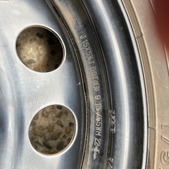 175/65R15 トヨタ純正スチールホイールスタッドレスタイヤセット　4本の画像