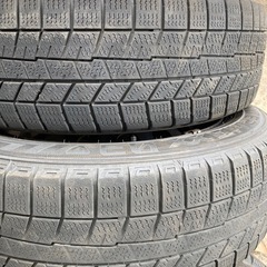 175/65R15 トヨタ純正スチールホイールスタッドレスタイヤセット　4本の画像