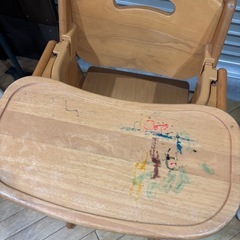【値下可】テーブル付きキッズチェアの画像