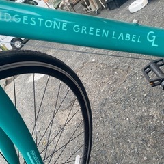 ★クロスバイク ブリヂストン BRIDGESTONE GREEN LABEL CYLVA アルミ自転車　クロスバイク　15,000円の画像