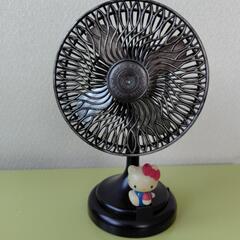 ハローキティレトロ卓上扇風機の画像
