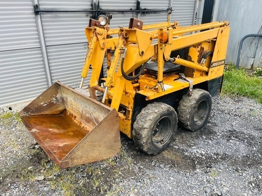 トヨタ ジョブサン スキッドローダー 2SDK4 417時間 ボブキャット  ショベルローダー TOYOTA バケット 土盛り 除雪 雪掻き 畜産 鶏糞 運搬 積載