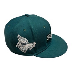 【廃盤・激レア】SupremeマネーBOXロゴ NewEra 緑 7 1/4の画像