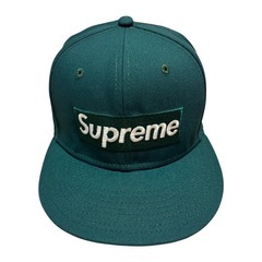 【廃盤・激レア】SupremeマネーBOXロゴ NewEra 緑 7 1/4の画像