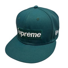 【廃盤・激レア】SupremeマネーBOXロゴ NewEra 緑...