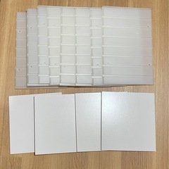 カラーボックス仕切り板4枚