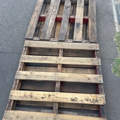 木製　パレット　2枚　差し上げますの画像