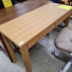 J1041【リユースのサカイ柏店】引き出し付デスク　ナチュラル　...