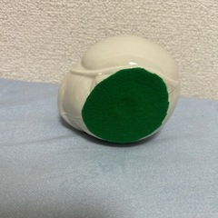干支の置物　ネズミ　陶器製の画像