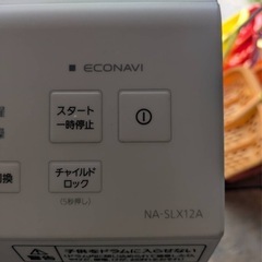 使用期間半年の美品 2022年式 12kg/6kg Panasonic ドラム式洗濯機 NA-SLX12A の画像