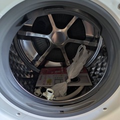 使用期間半年の美品 2022年式 12kg/6kg Panasonic ドラム式洗濯機 NA-SLX12A の画像