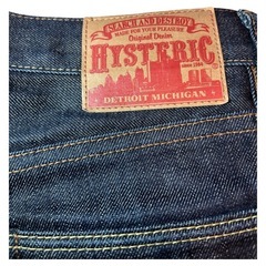 ヒステリックグラマー スタッズ リジットデニム 美品 希少　ユニセックスの画像