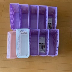 プラスチックケース　A4書類、雑誌の整理にの画像
