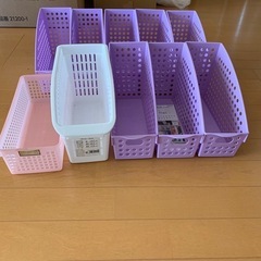 プラスチックケース　A4書類、雑誌の整理に