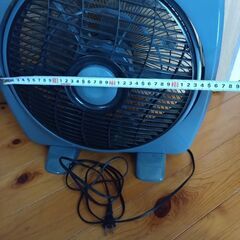 ユアサ　扇風機　ボックス扇風機の画像