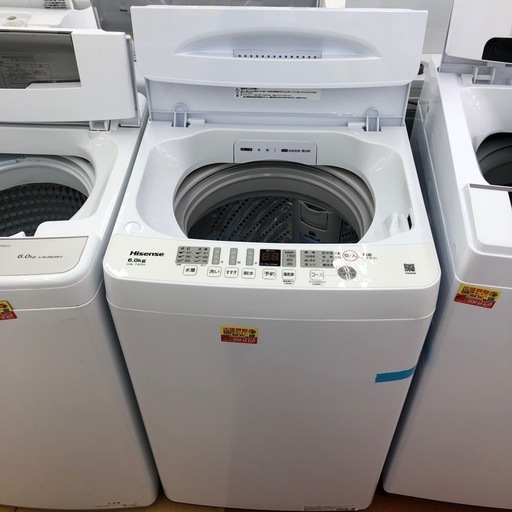 ★ジモティー割引有★6kg洗濯機/ハイセンス/TW-T60H/2024年製/中古品《尼崎市/リサイクルショップドリーム次屋店》