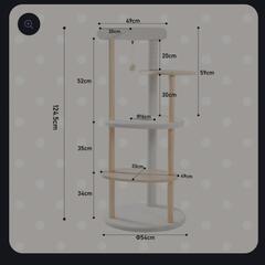 キャットタワー【新品未使用品】7月26日までの画像