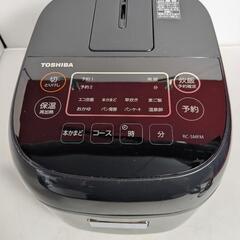 TOSHIBA　3合炊き　ジャー炊飯器　RC-5MFM 2023年製の画像