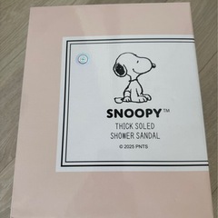 SNOOPY スヌーピー　THICK SOLED SHOWER SANDAL　Мの画像