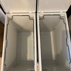 ゴミ箱(20L)３個セット　無印の画像