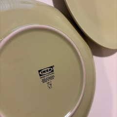 IKEAお皿セット白食器プレートの画像