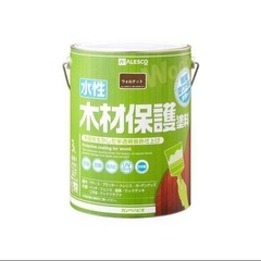 水性木材保護塗料　チーク色　3L缶の画像