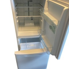Panasonic ノンフロン冷凍冷蔵庫 NR-B147W-W（2015年製） 138L
の画像