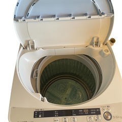 SHARP 全自動電気洗濯機 ES-GE55P-A（2015年製） 5.5kgの画像