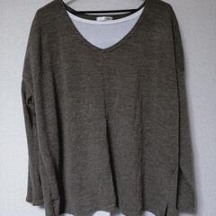 レイヤード風カットソー