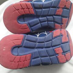 スパイダーマンシューズの画像
