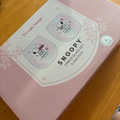 スヌーピー  ペアグラスセット
