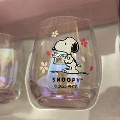 スヌーピー  ペアグラスセットの画像