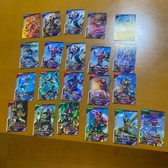 仮面ライダー　カード21枚の画像