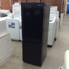 ジモティー見た！で5%OFF【2ドア冷凍冷蔵庫】Hisense ﾊｲｾﾝｽ HR-D1701B 175L 2024年製:ブラックの画像