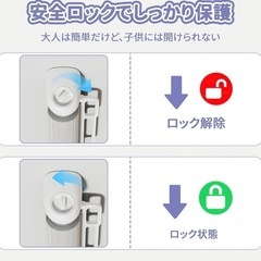 ベビーゲート ロール式 ベビーフェンス 巻き取り式 ペットゲート 赤ちゃんの画像