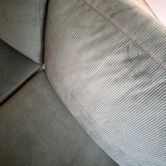 ソファ　グリーン　ビンテージ風
の画像