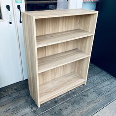 IKEA（イケア） 本棚 BILLY（オーク調） 80x28x106 cmの画像