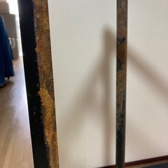 60センチ用2段水槽台　海水魚用で使用　サビ有ります。の画像