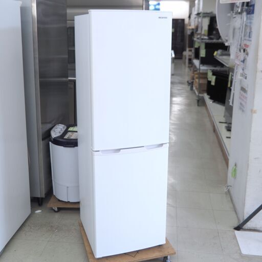 冷蔵庫　162L　2ドア　アイリス　AF162-W　リユース品　価格　27,800円