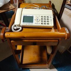 収納ワゴン4輪付　木製　移動可能の画像