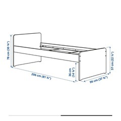 IKEA 収納2段ベッドの画像