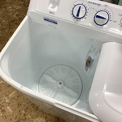 Haier/ハイアール 二層式電気洗濯機 2020年製 JW-W55F 5.5㎏ 洗濯機 家電 ホワイト 札幌 東区 の画像