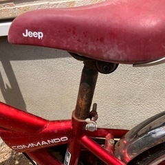 子供用自転車 16インチ JEEP ヘルメット付き　の画像