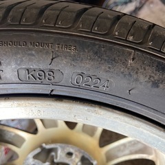 RAYS 195/45R16 6J PCD100の画像