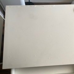【2点セット】IKEA パソコンデスク ホワイト ミッケの画像