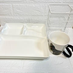 【ニトリ】美品☆グラタン皿など食器、キッチン用具 7点の画像