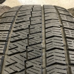 BS VRX2 215/55R17 4本 8分山程度 エスティマクラウンオデッセイMPVティアナなどに 冬タイヤ中古の画像