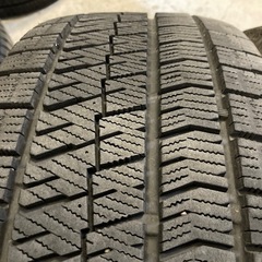 BS VRX2 215/55R17 4本 8分山程度 エスティマクラウンオデッセイMPVティアナなどに 冬タイヤ中古の画像