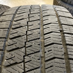 BS VRX2 215/55R17 4本 8分山程度 エスティマクラウンオデッセイMPVティアナなどに 冬タイヤ中古の画像