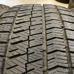 BS VRX2 215/55R17 4本 8分山程度 エスティマクラウンオデッセイMPVティアナなどに 冬タイヤ中古の画像